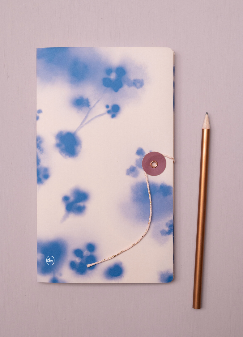 Libreta Blue Blossom