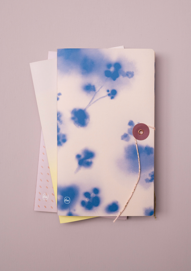 Libreta Blue Blossom