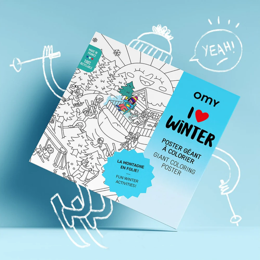 I love Winter – Póster XL