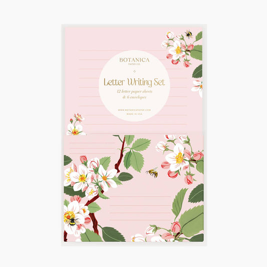 Set de carta Apple Blossom